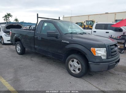 2010 FORD F-150 STX/XL/XLT Black  Gasoline 1FTMF1CW7AKE02500 photo #1