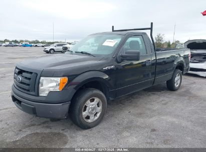 2010 FORD F-150 STX/XL/XLT Black  Gasoline 1FTMF1CW7AKE02500 photo #3