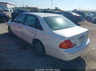 2002 TOYOTA AVALON XLS White  Gasoline 4T1BF28B52U197599 photo #4