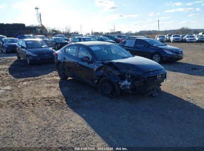 2016 MAZDA MAZDA3 I SPORT Black  Gasoline JM1BM1T78G1299933 photo #1