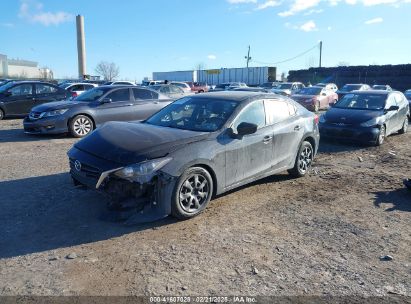 2016 MAZDA MAZDA3 I SPORT Black  Gasoline JM1BM1T78G1299933 photo #3