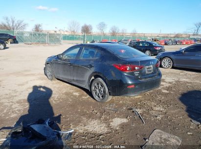 2016 MAZDA MAZDA3 I SPORT Black  Gasoline JM1BM1T78G1299933 photo #4