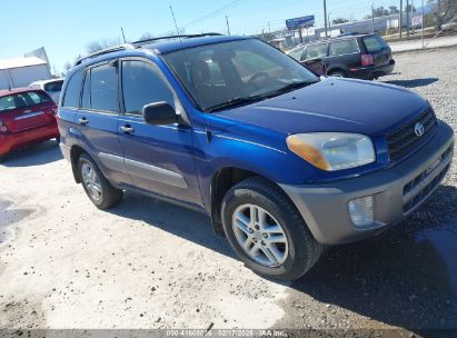 2002 TOYOTA RAV4 Blue  Gasoline JTEHH20V920183982 photo #1