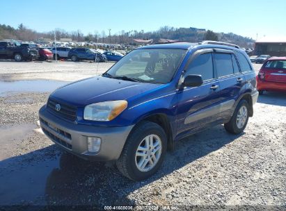 2002 TOYOTA RAV4 Blue  Gasoline JTEHH20V920183982 photo #3