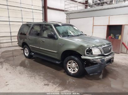 2001 FORD EXPEDITION XLT Green  Gasoline 1FMPU16L51LA68509 photo #1