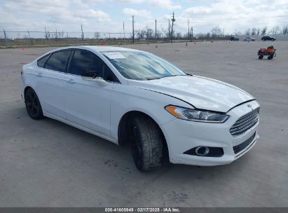 2016 FORD FUSION SE White  Gasoline WBAFR9C5XDDX80337 photo #1