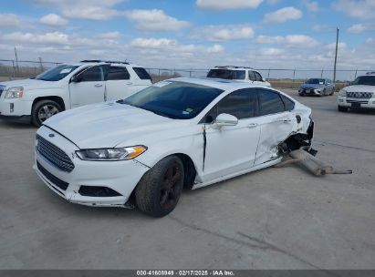 2016 FORD FUSION SE White  Gasoline WBAFR9C5XDDX80337 photo #3