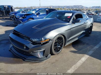 2020 FORD MUSTANG ECOBOOST FASTBACK Gray  Gasoline 1FA6P8THXL5189534 photo #3