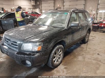 2005 SUBARU FORESTER 2.5XS Black  Gasoline JF1SG65695H707715 photo #3