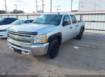 2012 CHEVROLET SILVERADO 1500 LS Silver  Gasoline 3GCPKREA4CG160199 photo #3