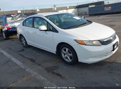 2012 HONDA CIVIC NATURAL GAS White  Other 19XFB5F52CE002347 photo #1