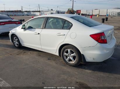 2012 HONDA CIVIC NATURAL GAS White  Other 19XFB5F52CE002347 photo #4