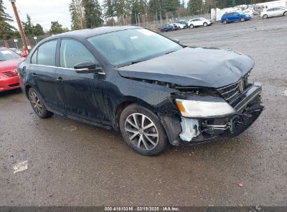 2017 VOLKSWAGEN JETTA 1.4T SE Black  Gasoline 3VWB67AJ5HM382152 photo #1