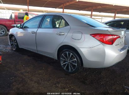 2017 TOYOTA COROLLA SE Silver  Gasoline 5YFBURHE9HP626598 photo #4