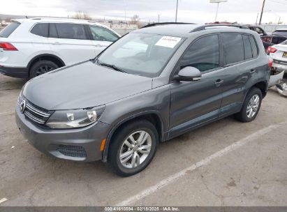 2016 VOLKSWAGEN TIGUAN S Gray  Gasoline WVGAV7AX1GW513934 photo #3