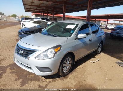 2016 NISSAN VERSA 1.6 S+ Gray  Gasoline 3N1CN7AP8GL915021 photo #3