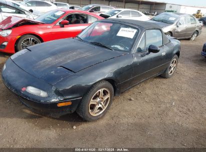 1991 MAZDA MX-5 MIATA Black  Gasoline JM1NA3515M1211300 photo #3