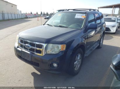 2008 FORD ESCAPE XLT Black  Gasoline 1FMCU03Z68KC07872 photo #3