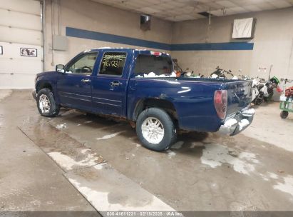 2011 GMC CANYON SLE1 Blue  Gasoline 1GTH6MFE3B8123808 photo #4