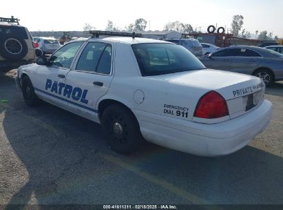 2011 FORD CROWN VICTORIA POLICE INTERCEPTOR White  Flexible Fuel 2FABP7BV8BX122203 photo #4