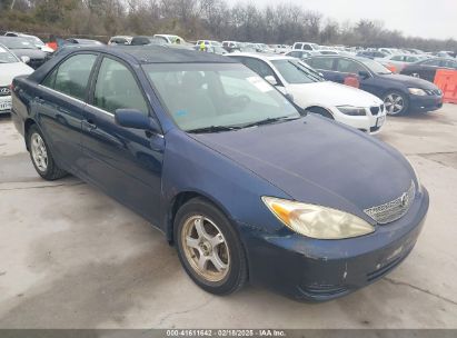 2003 TOYOTA CAMRY LE Blue  Gasoline 4T1BE32K63U174903 photo #1