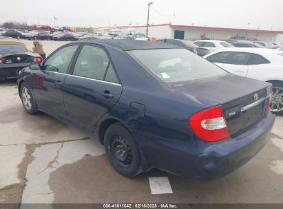 2003 TOYOTA CAMRY LE Blue  Gasoline 4T1BE32K63U174903 photo #4