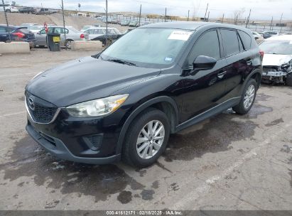 2014 MAZDA CX-5 SPORT Black  Gasoline JM3KE2BE8E0378418 photo #3