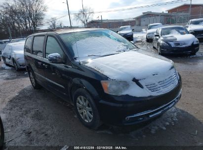 2012 CHRYSLER TOWN & COUNTRY TOURING-L Black  Flexible Fuel 2C4RC1CG7CR125519 photo #1