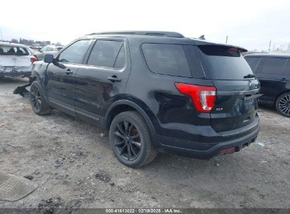 2018 FORD EXPLORER XLT Black  Gasoline 1FM5K8D86JGC66383 photo #4