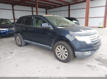 2008 FORD EDGE LIMITED Black  Gasoline 2FMDK39CX8BA91486 photo #1