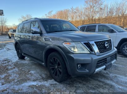 2017 NISSAN ARMADA PLATINUM Gray  gas JN8AY2NE9H9706991 photo #1