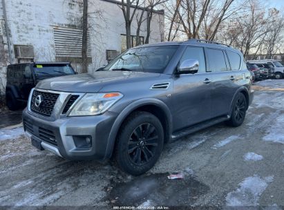 2017 NISSAN ARMADA PLATINUM Gray  gas JN8AY2NE9H9706991 photo #3