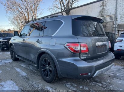 2017 NISSAN ARMADA PLATINUM Gray  gas JN8AY2NE9H9706991 photo #4