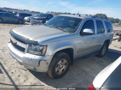 2013 CHEVROLET TAHOE LS Silver  Flexible Fuel 1GNSCAE00DR361459 photo #3