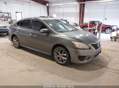 2015 NISSAN SENTRA SR Gray  Gasoline 3N1AB7AP9FY383828 photo #1