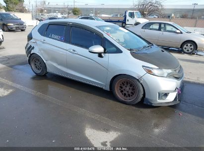 2015 HONDA FIT LX Silver  Gasoline 3HGGK5G55FM773903 photo #1