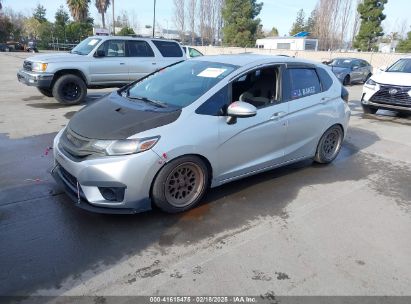 2015 HONDA FIT LX Silver  Gasoline 3HGGK5G55FM773903 photo #3