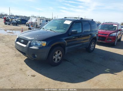 2005 FORD ESCAPE XLT Black  Gasoline 1FMYU03125KD88092 photo #3