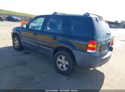 2005 FORD ESCAPE XLT Black  Gasoline 1FMYU03125KD88092 photo #4