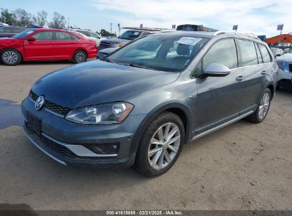 2017 VOLKSWAGEN GOLF ALLTRACK TSI S/TSI SE/TSI SEL Gray  Gasoline 3VWH17AUXHM527477 photo #3