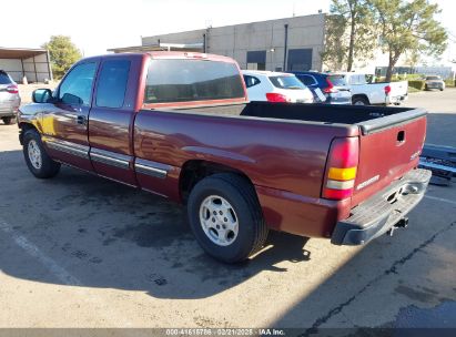 2000 CHEVROLET SILVERADO 1500 LS Burgundy  Gasoline 1GCEC19V6YZ114125 photo #4