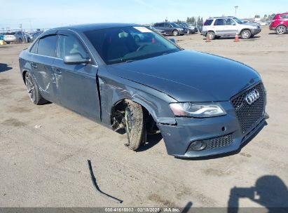 2011 AUDI A4 2.0T PREMIUM Navy  Gasoline WAUHFAFL4BN028671 photo #1