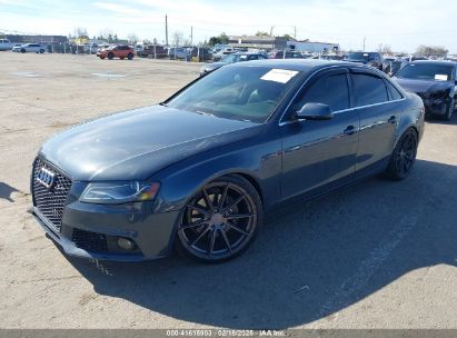 2011 AUDI A4 2.0T PREMIUM Navy  Gasoline WAUHFAFL4BN028671 photo #3