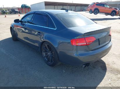 2011 AUDI A4 2.0T PREMIUM Navy  Gasoline WAUHFAFL4BN028671 photo #4