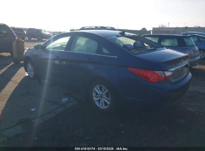 2013 HYUNDAI SONATA GLS Blue  Gasoline 5NPEB4AC9DH747217 photo #4