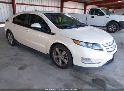 2014 CHEVROLET VOLT Cream  Hybrid 1G1RH6E44EU154573 photo #1