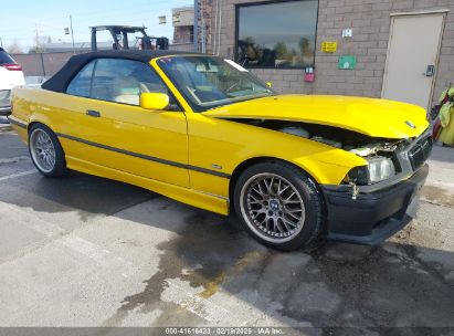 1997 BMW 328IC Yellow  Gasoline WBABK8323VET99797 photo #1