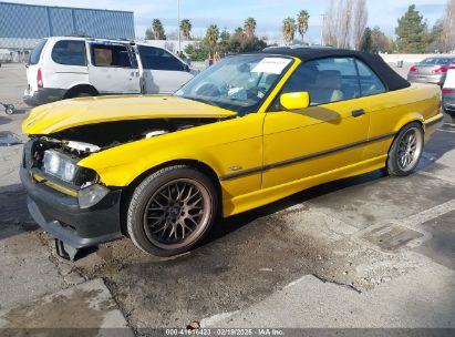 1997 BMW 328IC Yellow  Gasoline WBABK8323VET99797 photo #3