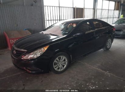 2011 HYUNDAI SONATA GLS Black  Gasoline 5NPEB4AC9BH024514 photo #3