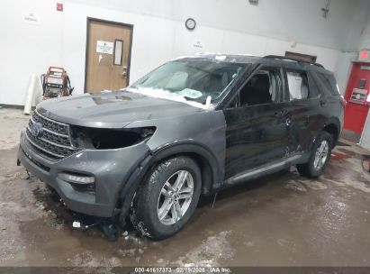 2023 FORD EXPLORER XLT Gray  Gasoline 1FMSK8DH5PGA61147 photo #3